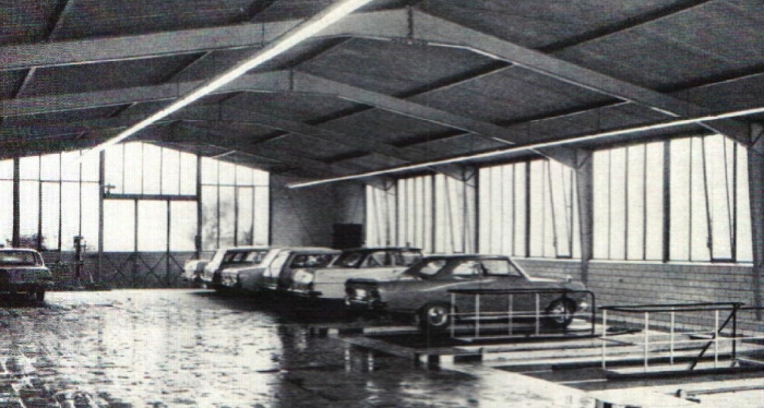 Opel Werkstatt in Kerpen 1968